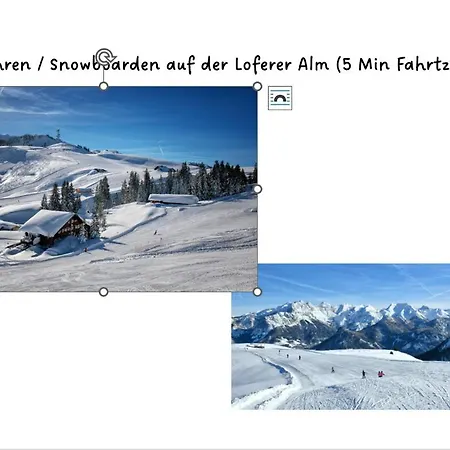 Appartamento Grosse Schoene Mansardenwohnung Mit 2 Balkonen Lofer